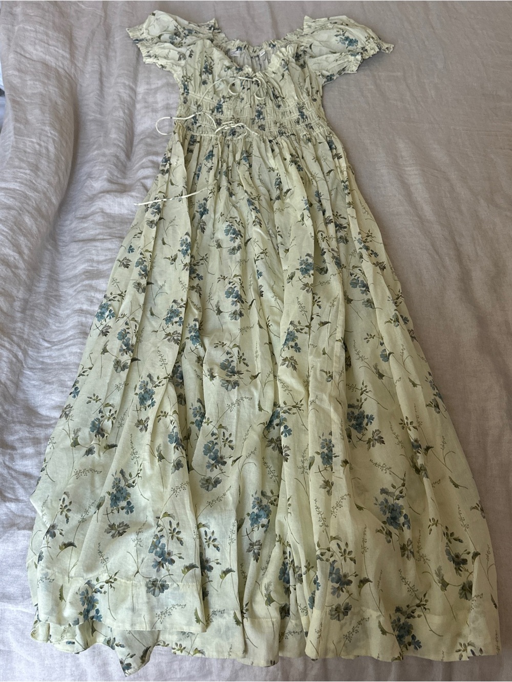 Doen Ashlynn Dress ~ Sunshine Prairie Rose - Picture 4 of 10